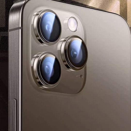 Lito Kameraschutz Gehärtetes Glas Silver für das iPhone 17 Pro Max, iPhone 17 Pro