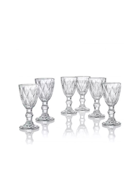 Set de pahare din Sticlă 60ml 6buc