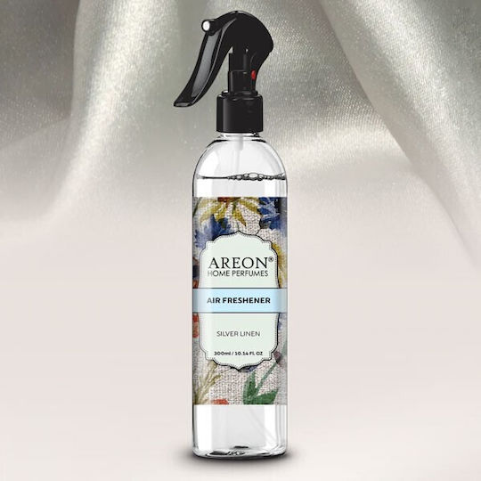 Areon Ароматизиращ спрей за кола Silver Linen 300мл 1бр