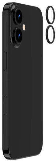 Lens Protector Προστασία Κάμερας Tempered Glass Μαύρο για το iPhone 17