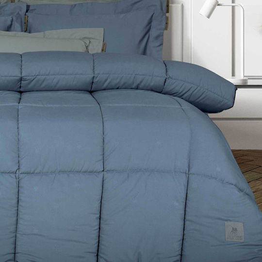Greenwich Polo Club Duvet Single with Microfiber Filling 160x240cm 4446 Dusty Blue 550 GSMGsm 10.5 togs Togs