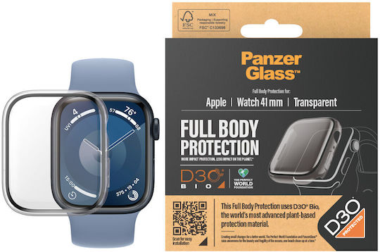 PanzerGlass Screen Protector pentru Apple Watch 9 41mm 1buc 3686