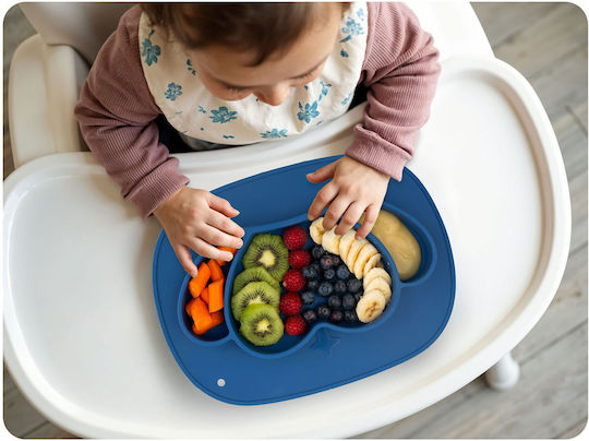 Ricokids Παιδικό Πιάτο Φαγητού από Σιλικόνη