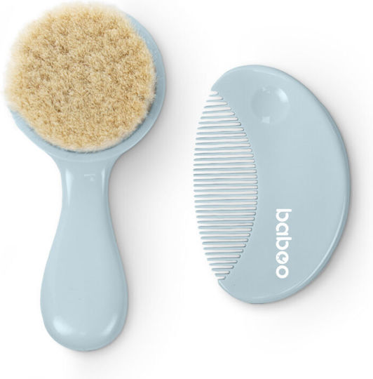 Baboo Babybürste & Kamm Blau 2Stück