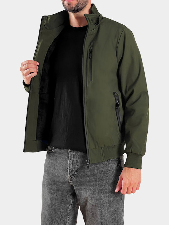 3 in 1 Winter Khaki Men's Jacket