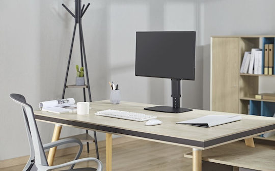 Gembird MS-D1ST-02 Επιτραπέζια Βάση Οθόνης έως 32" με Βραχίονα