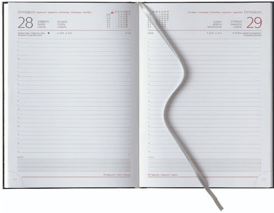 Daily Diary 2026 Theofylaktos 17.5x24cm Sidney Classic Blue L 68720.c61
