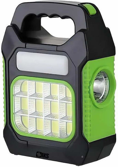 Solarleuchte Ampel mit Grün Licht IP44