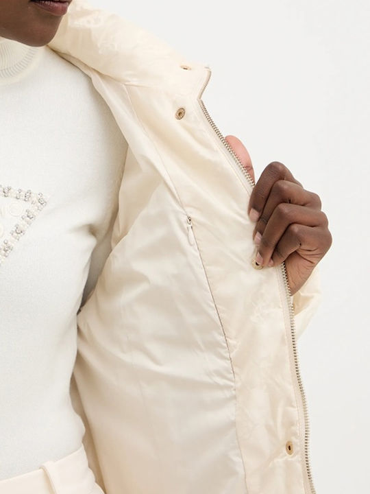 Women's Short Puffer Jacket for Winter