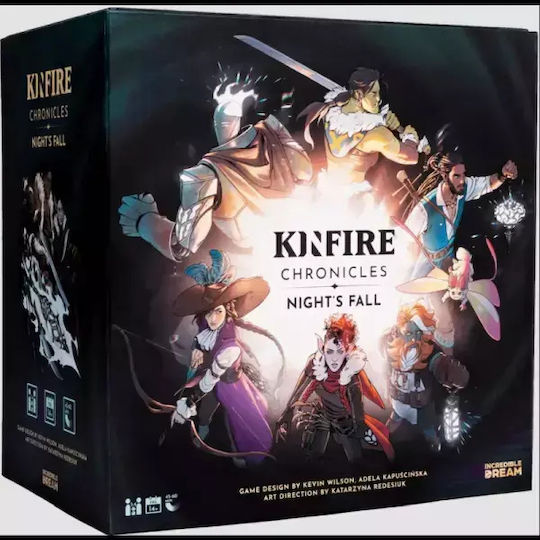 Board Game Kinfire Chronicles: Night's Fall - Upgrade Kit 14+ Years Old Incredible Dream Studios