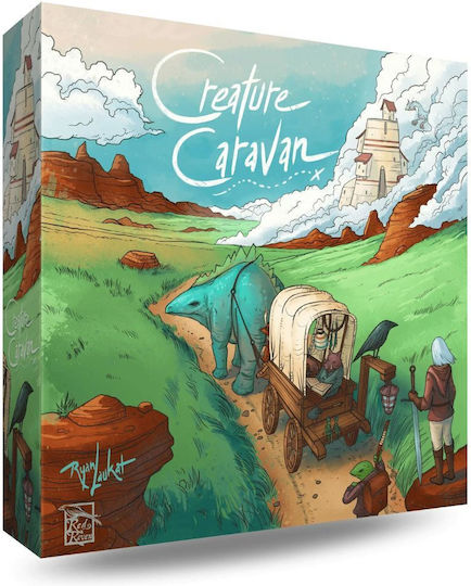 Brettspiel Creature Caravan für 1-4 Spieler 8+ Jahre RVM033 Red Raven Games