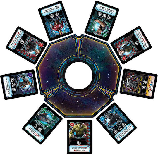 Board Game Thanos Rising for 2-4 Players 10+ Years Old (EN) USAopoly