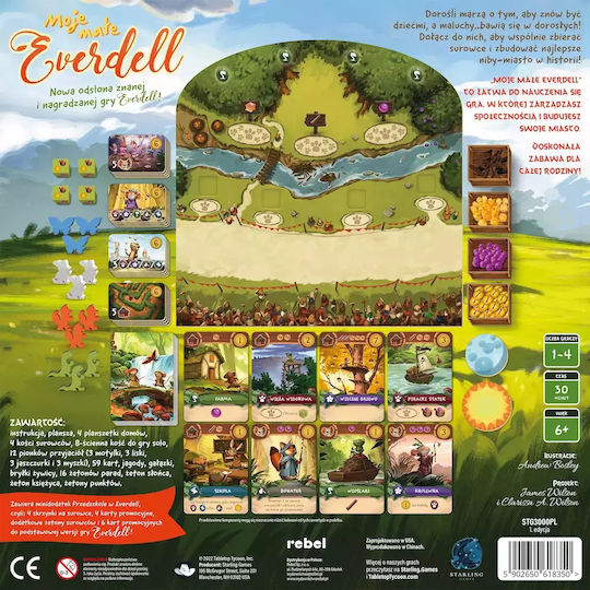 Επιτραπέζιο Παιχνίδι My Male Everdell για 1-4 Παίκτες 6+ Ετών (FR) Rebel Games