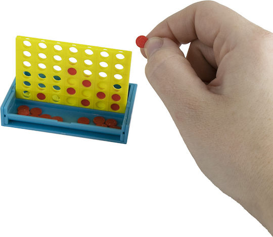 Επιτραπέζιο Παιχνίδι Connect 4 για 2 Παίκτες 6+ Ετών World's Smallest