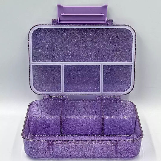 Pandaboo Plastic Kids' Food Container Pink