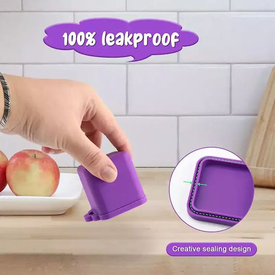 Pandaboo Recipient pentru copii din silicon Portocaliu