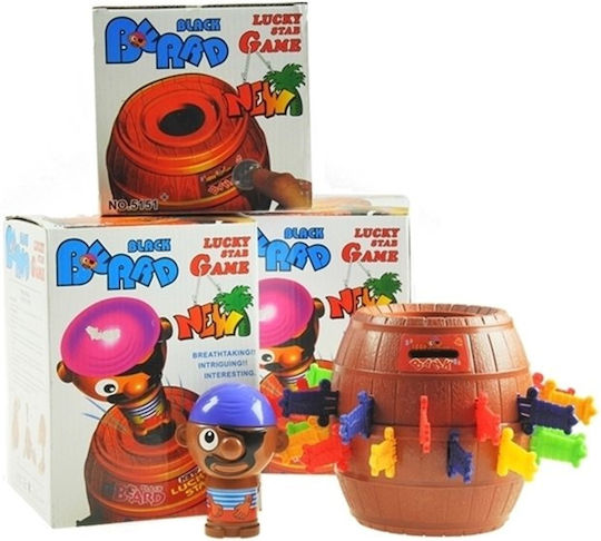 Επιτραπέζιο Παιχνίδι Jumping Pirate για 2-4 Παίκτες Lean Toys