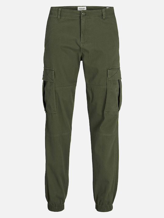 Pantaloni Cargo pentru Copii Olive Night