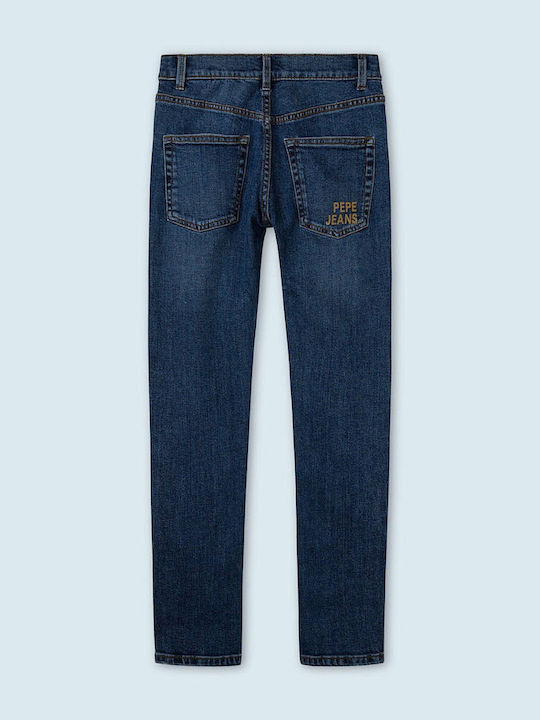 Pepe Jeans Teo Superskinny Παιδικό Τζιν Παντελόνι Μπλε