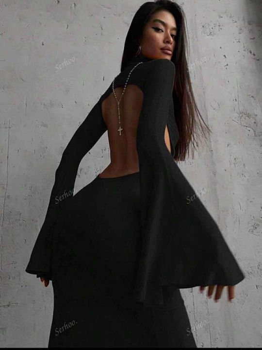 Maxi Evening Dress Black