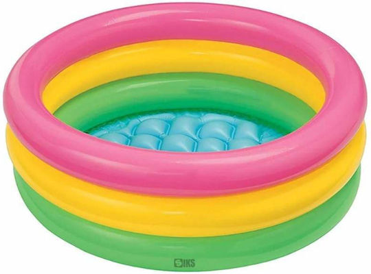 Kinder Round Pool Aufblasbar 60x22cm