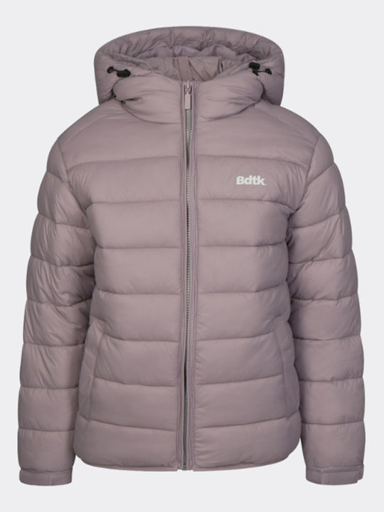 Kids' Sports Jacket with Hood Purple