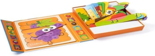Stick Puzzles 12 Fruits Make 12 Puzzles X 6pcs