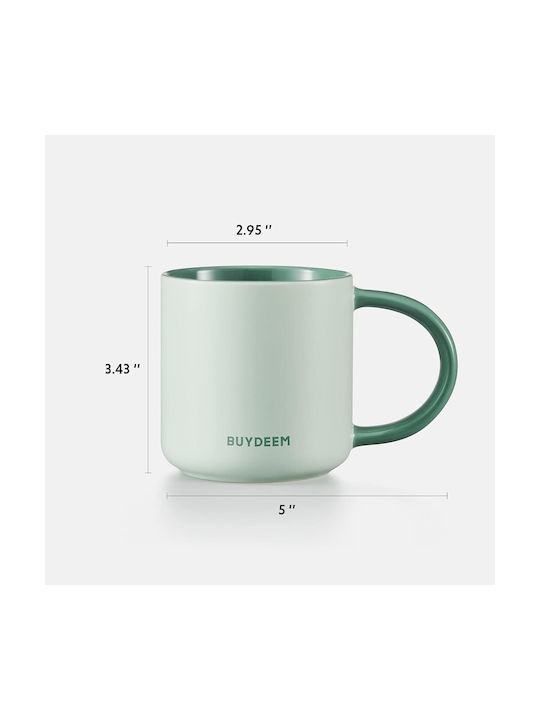 Buydeem Κούπα Κεραμική Κίτρινη 300ml