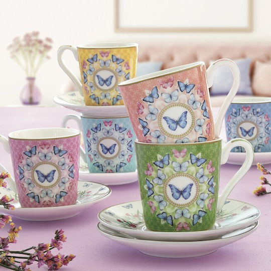 Marva Spring Parade Κούπα από Πορσελάνη Πολύχρωμη 275ml Marva Spring Parade Κούπα από Πορσελάνη Πολύχρωμη 275ml
