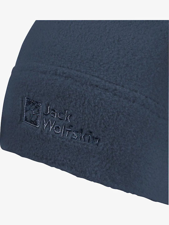 Real Stuff Beanie Unisex Beanie Knitted in Navy Blue color