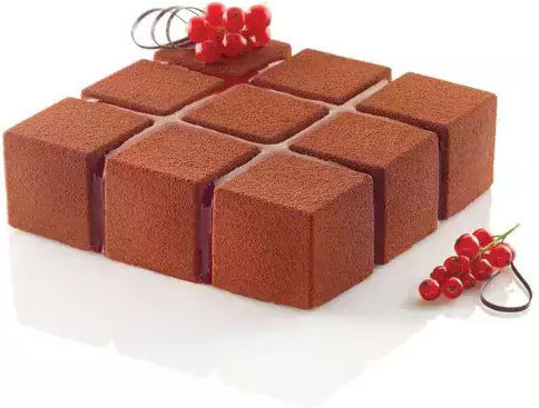 Silikomart Silikomart Cubik 1400 Bakeware Tins & Trays Silicone 17.2x17.2x5cm