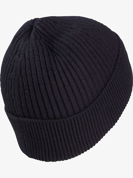 Beanie Unisex Σκούφος Πλεκτός σε Navy Μπλε χρώμα