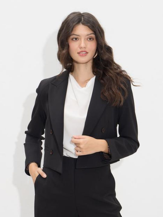 Passager Damen Blazer Schwarz