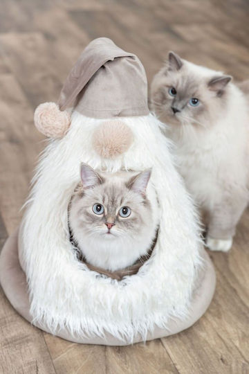 Trixie Cave Dwarf Cat Nest Round Beige 45x47cm