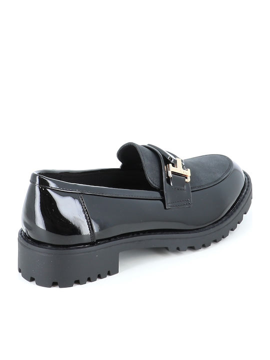 Γυναικεία Loafers σε Μαύρο Χρώμα