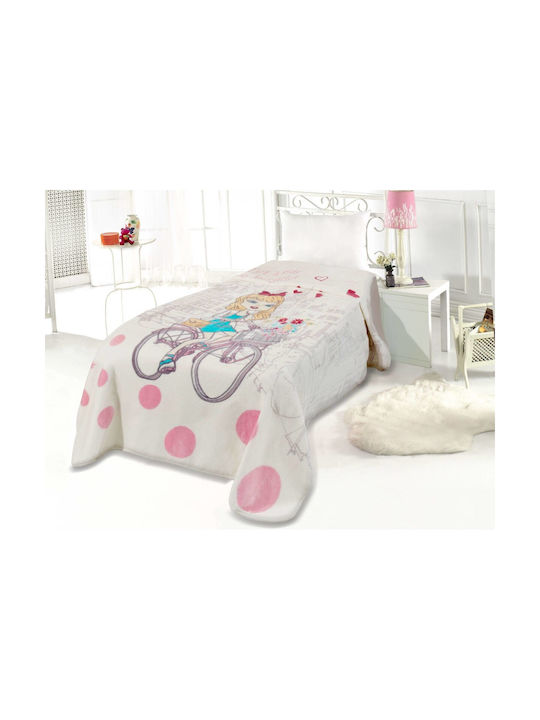 Kotonia Home Κουβέρτα Πολύχρωμη 220x160εκ.