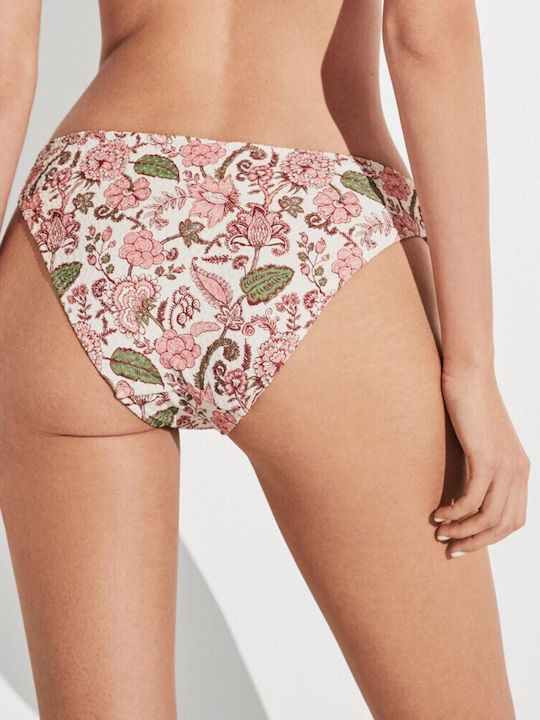 Bikini Set Top & Slip Bottom Floral