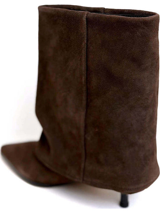 Damenstiefel Braun