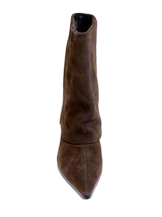 Damenstiefel Braun
