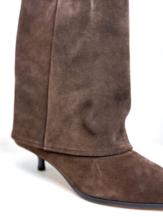 Damenstiefel Braun