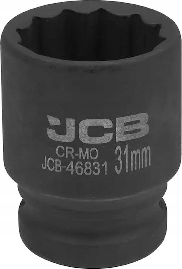 JCB Pneumatic Socket with 3/4" Frame Host Diameter 3/4" / 31