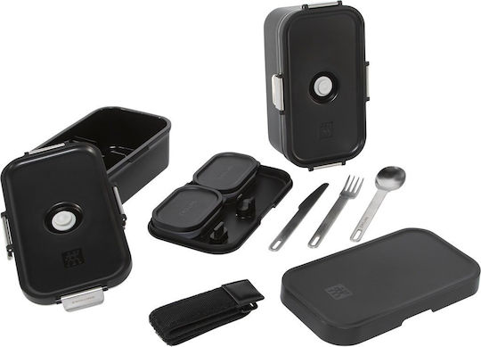 Zwilling J.A. Henckels Mittagsboxen Kunststoff Schwarz 20.7x12.3cm