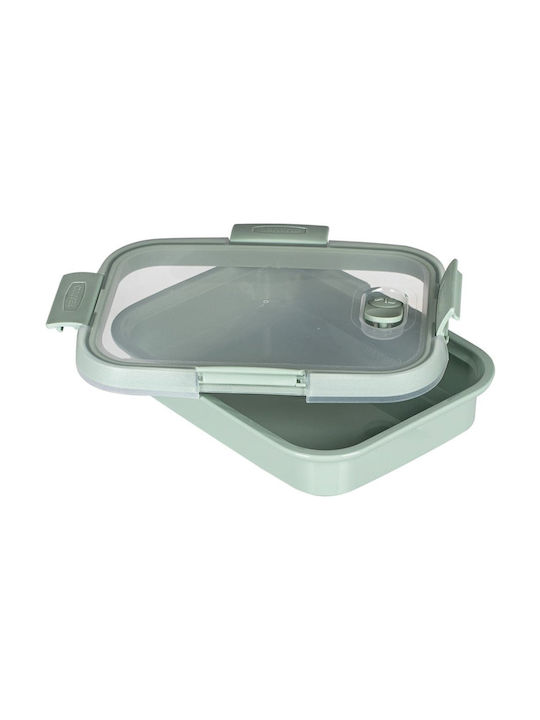 Food Container Sandwich Rectangular 0.7l Smart Eco To Go 20x15x5cm Soft Green