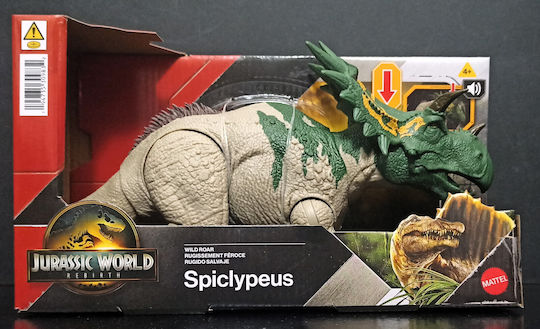 Φιγούρα Δράσης Wild Roar Jurassic World με Ήχους 15εκ.