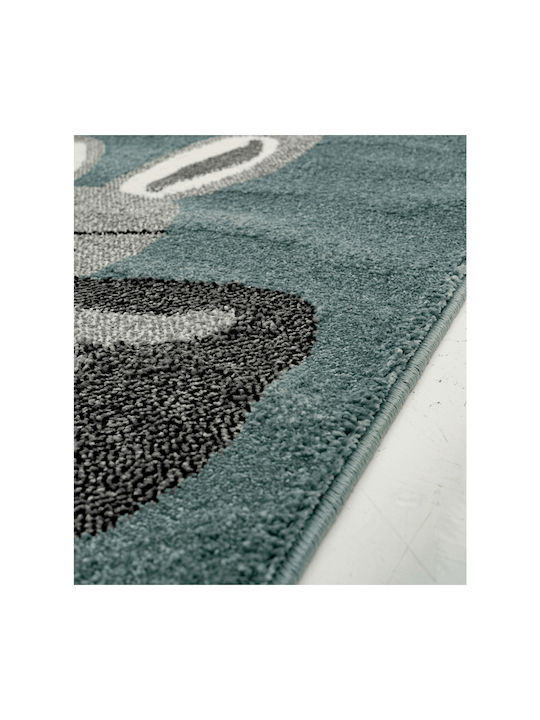 Isexan Παιδικό Χαλί Πράσινο 160x230cm