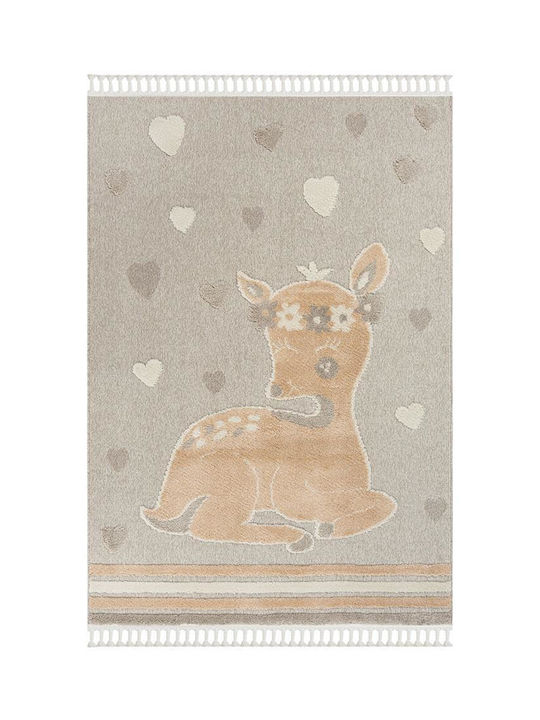 Newplan Bubbles 390 Παιδικό Χαλί Μπεζ 80x150cm