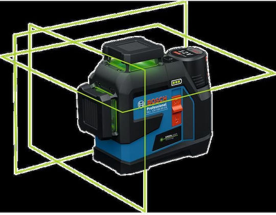 Bosch GLL 12V-100-33 CG Linear Laser Level Green Beam with Working Range 100m
