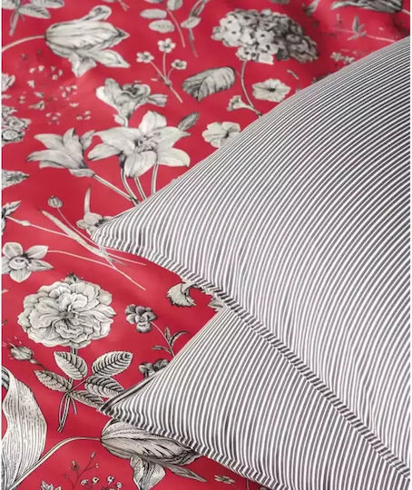 Kentia Alida 17a Kissenbezug-Set Oxford Gray 50x70cm.