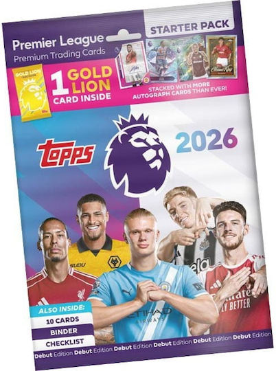 Topps Premier League Стартов Пакет Pl25-02