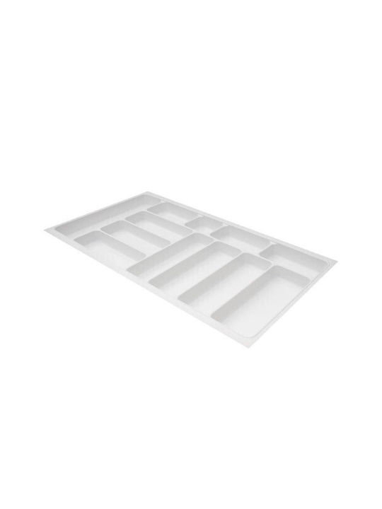 Agoform Plastic Drawer Cutlery Tray 48x34cm White